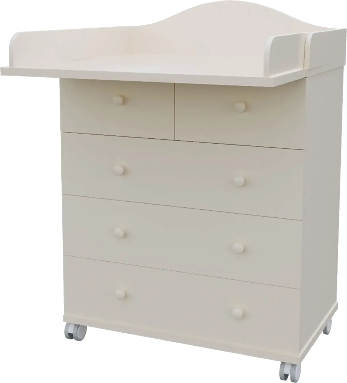 Комод Incanto Classic Plus 800/5 цвет слоновая кость