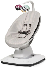 Фотография товара Кресло-качалка 4moms mamaRoo New, серебро, 2001003