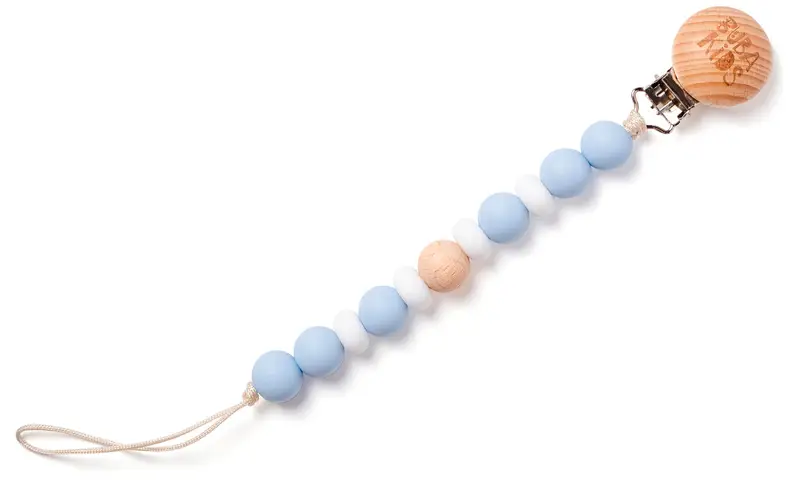 Держатель для пустышки Buba Kids Зефир Небесно-голубой