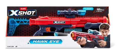 Икс Шот Бластер EXCEL Hawk Eye с акс. XSHOT
