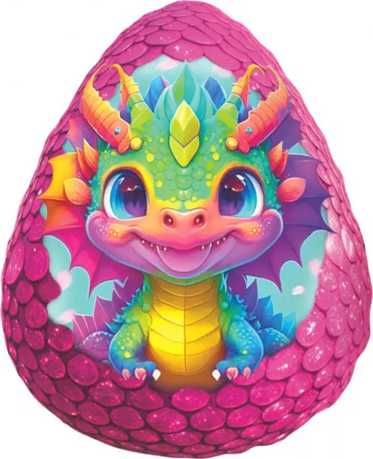 Игрушка антистресс Яйцо дракона ПК Лидер, 25 см, арт. МТ20012