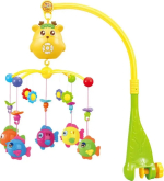 Фотография товара Музыкальный мобиль Рыбки  Pituso, пульт, свет, звук, цвета в ассортименте