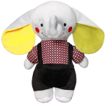 Мягкая игрушка BabyOno с погремушкой Слоник Andy
