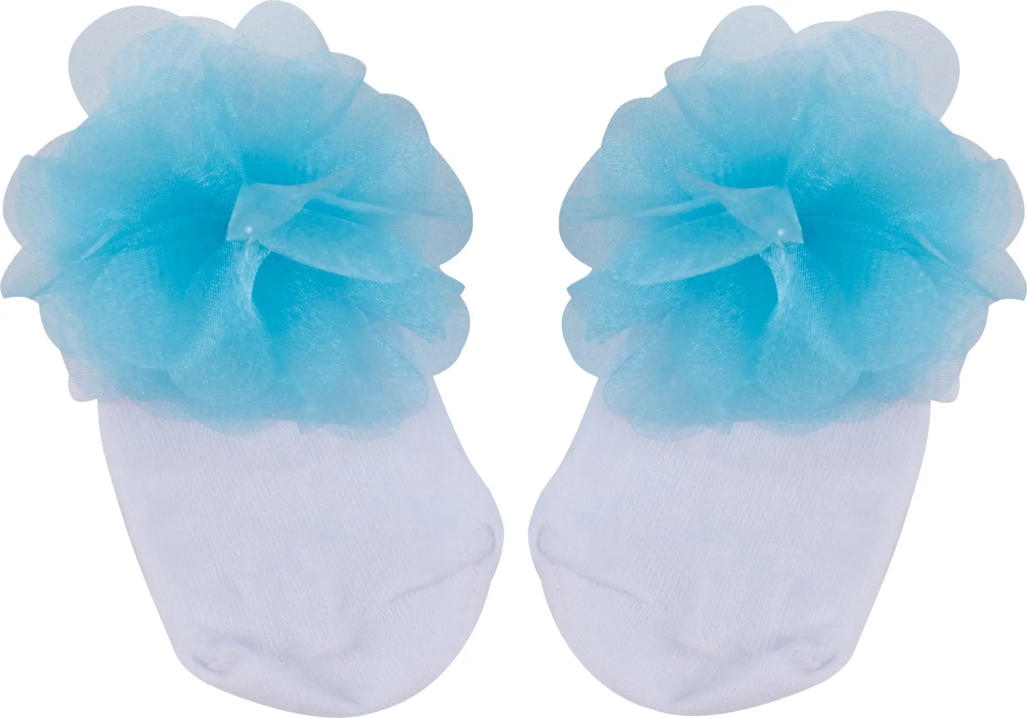 Носочки Little Star трикотажные Афродита голубой яркий 3-6 месяцев