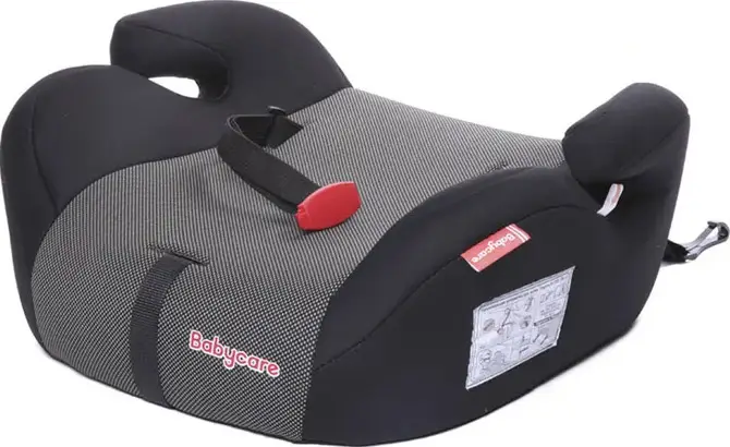 Автокресло детское бустер Isofix Sympa, черный карбон, Babycare, Sympa fix