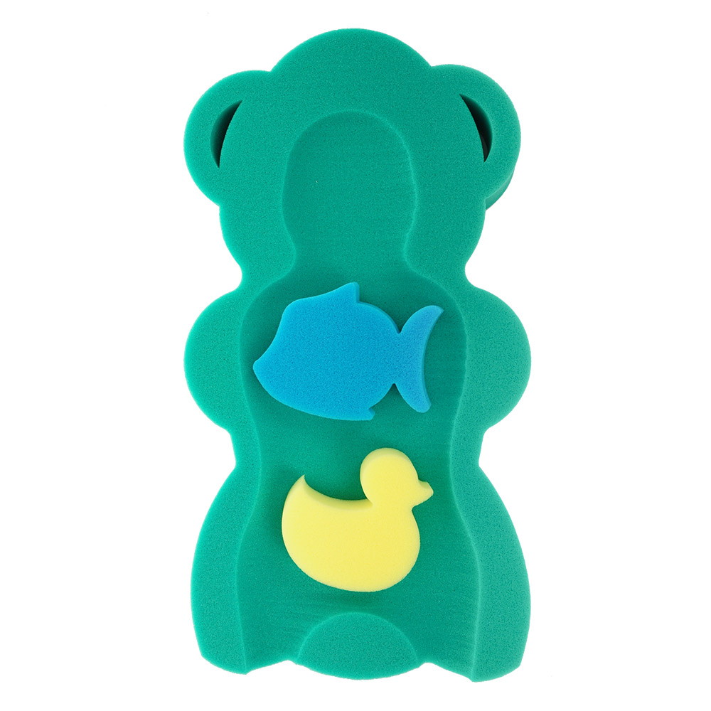 Фотография товара BAMBOLA Губка для купания MAXI 54*30*3 см +2 губки Зеленый