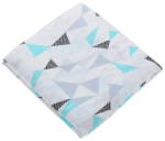 Фотография товара Пододеяльник AmaroBaby Exclusive Soft Collection Треугольники на молнии 147х112 см