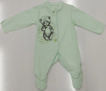 Фотография товара Комбинезон стойка Фабрика Бамбук внш голубой, 50