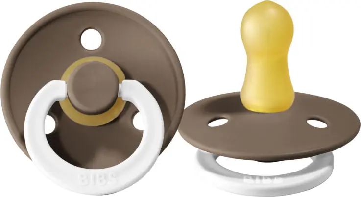 Пустышка Bibs Colour Dark Oak Night 0-6 месяцев