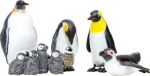 Фотография товара Набор фигурок животных серии Мир морских животных Семья пингвинов, 5 предметов