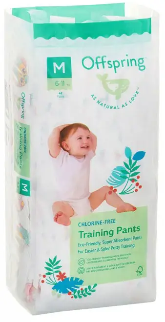 Подгузники-трусики Offspring Совы M 6-11 кг. 42 штуки