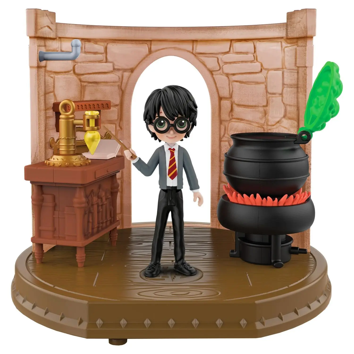 Игровой набор Wizarding world Кабинет Зельеварения с фигуркой Гарри 7 см
