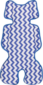 Фотография товара Вкладыш универсальный двухсторонний Polini kids, зигзаг, синий