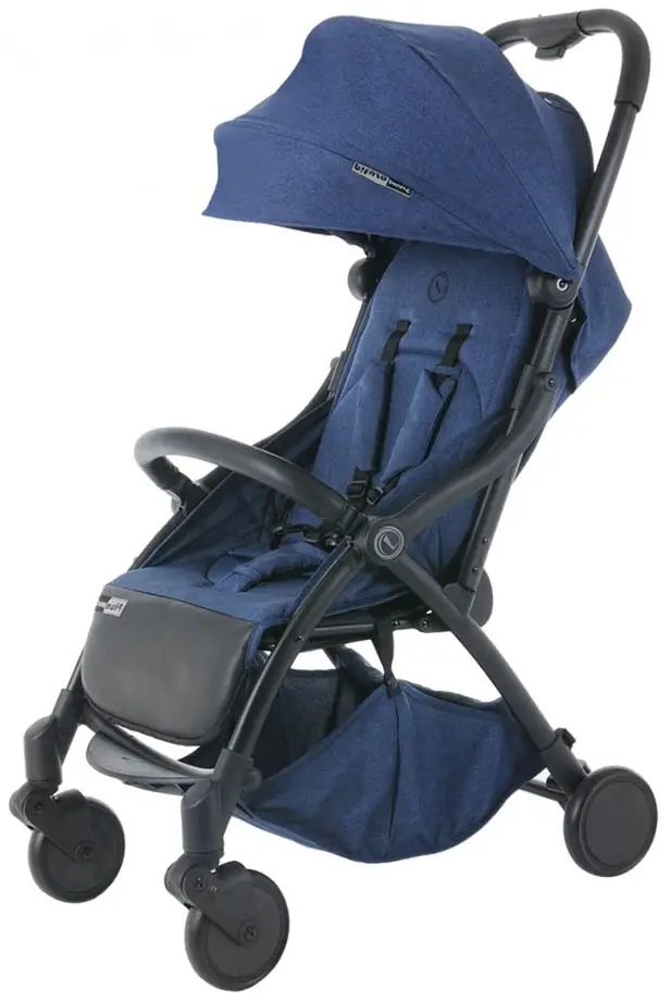 Коляска прогулочная Pituso Smart Jeans джинсовый лён