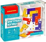 Фотография товара Логическая игра для дошкольников Bondibon Фигурная логика
