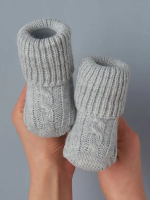 Фотография товара Носочки вязаные Little Star серый 12 см