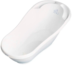 Фотография товара Ванночка Tega Baby со сливом Little Bunnies Кролики белый 92 cм