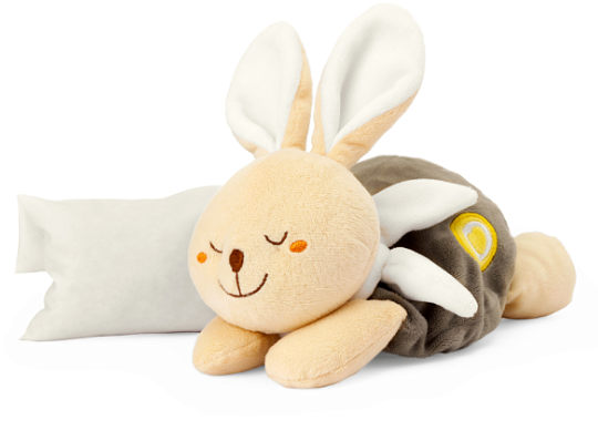 Chicco игрушка-грелка мягкая Тёплый зайка