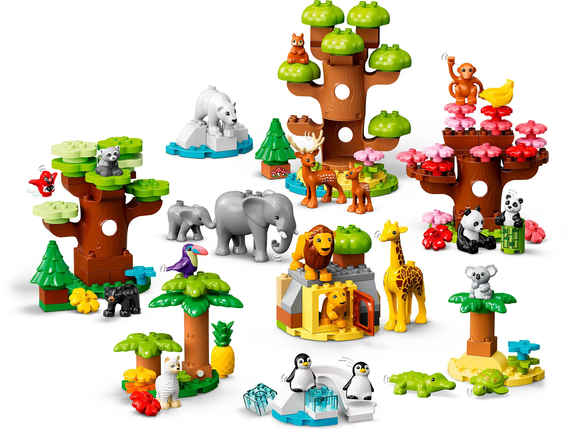 Конструктор Lego Duplo Дикие животные Южной Америки