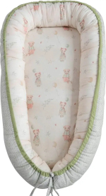 Фотография товара Подушка-гнездышко Винтаж, зеленая