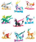 Фотография товара Конструктор Mega Construx Crystal Creatures GLK07 Серия 2 в ассортименте