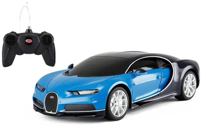 Гоночная машина Rastar Bugatti Chiron (76100) 1:24 18,9 см синий