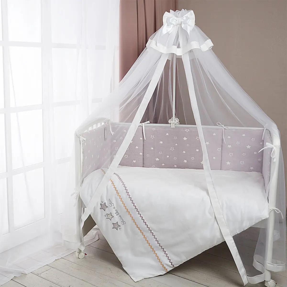 Комплект постельных принадлежностей для детей Perina Toys Звезды