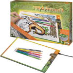 Фотография товара Набор для творчества Nebulous Stars Dino Детский световой планшет для рисования