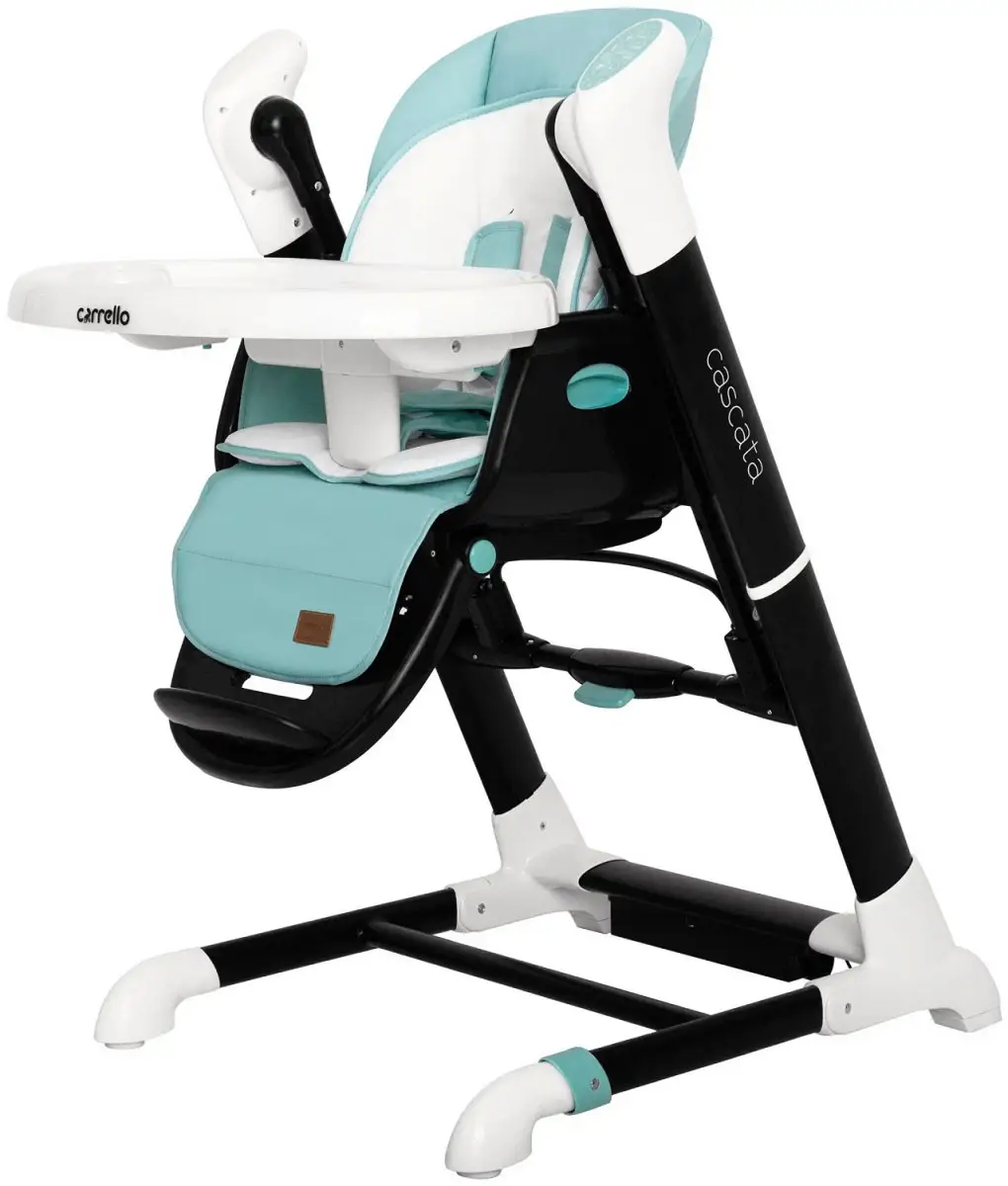 Стульчик для кормления Cascata Carrello, Azure Green, CRL-10303/1 