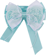 Фотография товара Лента на выписку Little Star ант Люкс атлас мятный