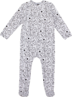 Комбинезон Mjolk Sleep and Play Молочко 74