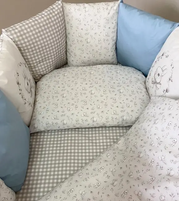 Комплект Lappetti Кролик Лаппин 6 предметов голубой