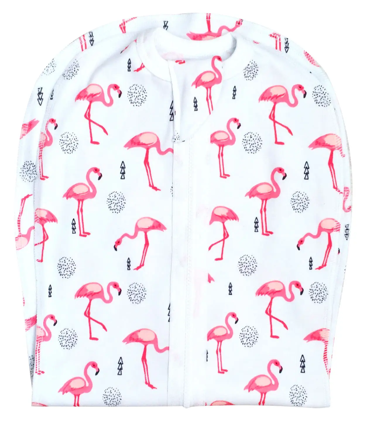 Пелёнка-кокон Mjolk Фламинго (9-12 кг)