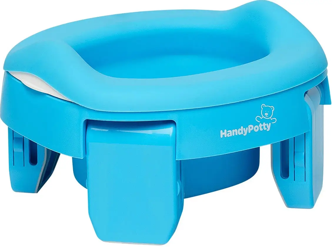 Дорожный горшок HandyPotty Roxy Kids, голубой, арт. HP-255B