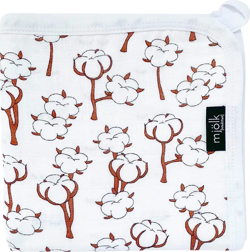 Муслиновое лёгкое одеяло Mjolk Хлопок 110х110 см