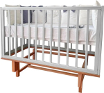 Фотография товара Кровать Няня Инди цвет капучино/бук