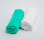 Полотенце-салфетка для кормления Amarobaby Soft Care белый, мята, 2 штуки Полотенце-салфетка для кормления Amarobaby Soft Care белый, мята, 2 штуки