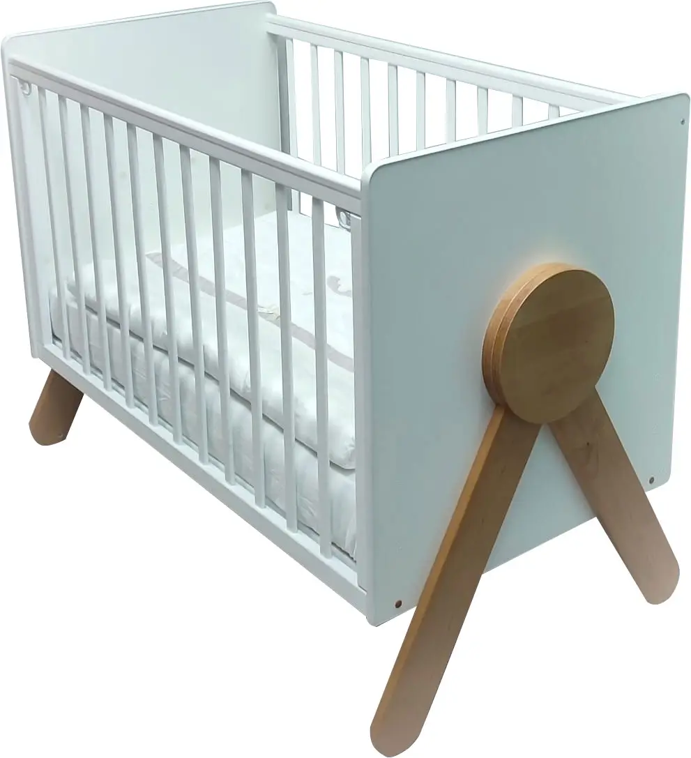 Кроватка Iris Incanto, цвет белый/бук