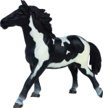 Фотография товара Фигурка игрушка серии Мир лошадей Лошадь Masai Mara, чёрно-белая