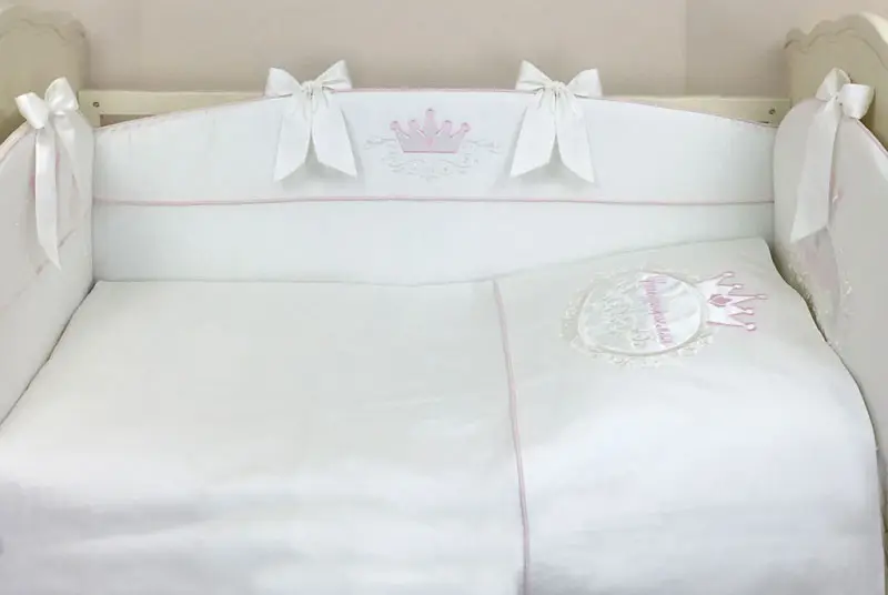 Набор в кроватку Little Star Неподражаемая 120x60 см 6 предметов, сатин, холлофан 