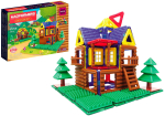 Фотография товара Магнитный конструктор Magformers 705004 Log House Set 87 деталей