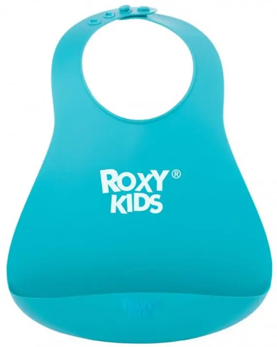 Нагрудник Roxy Kids мягкий цвет мятный