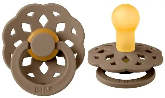 Пустышка Bibs Boheme Latex Dark Oak 0-6 месяцев