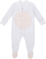 Фотография товара Комбинезон с шапочкой-котелком Little Star Заинька – розовый животик 68