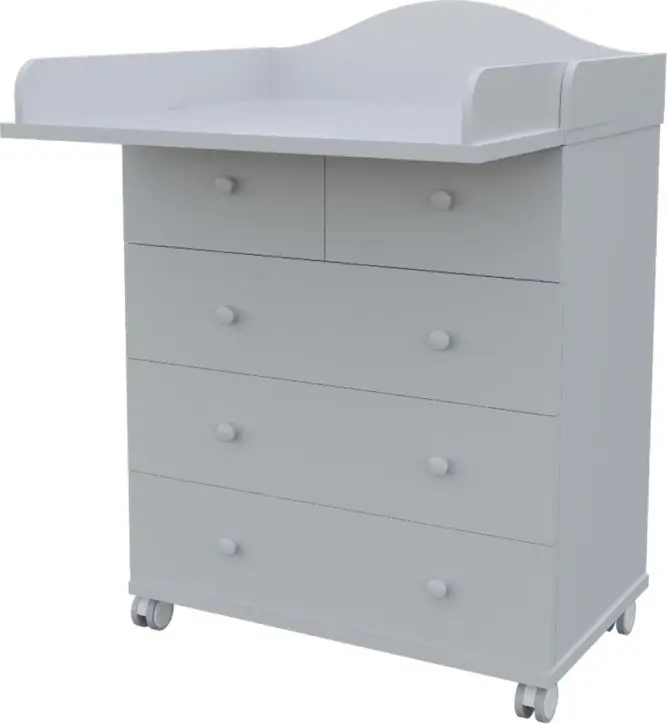 Комод Incanto Classic 800/5 цвет серый