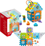 Фотография товара Игрушка развивающая Куб сортер Домик, 17х17х28.6 см, Huanger