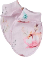Фотография товара Антицарапки Little Star Цветы хлопка 2 пары Сиреневый 56