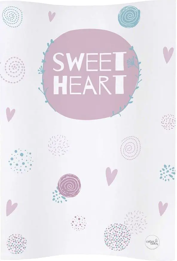 Матрац пеленальный Ceba Baby 70 см без изголовья Lolly Polly Love