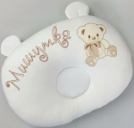 Фотография товара Моя первая подушка Little Star (ортопедическая) Мишка бант хлопок, комфорель