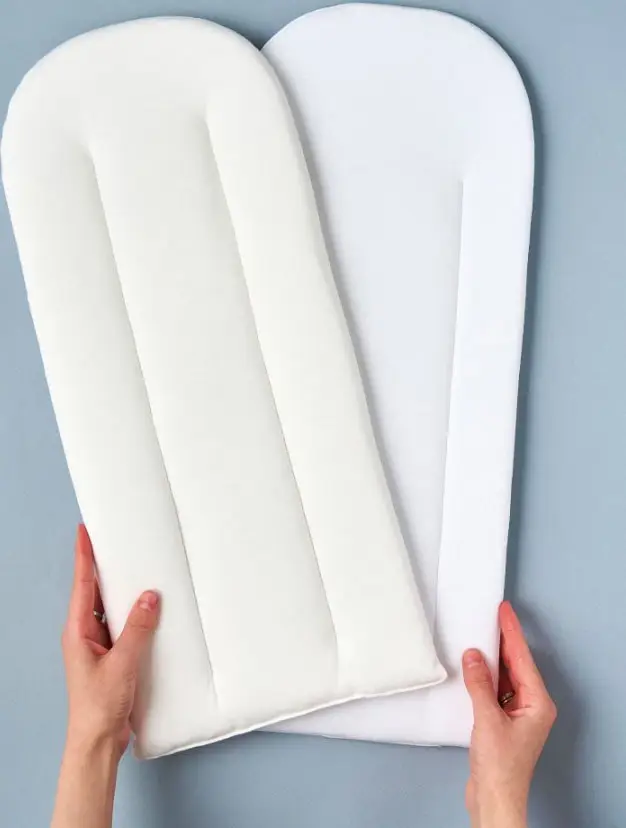 Вкладыш ортопедический в конверт, плед, крем